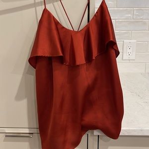 Silk Anthropologie Tank